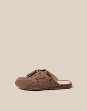 Iris Suede Slip On Loafers, Natural (NEUTRAL), large