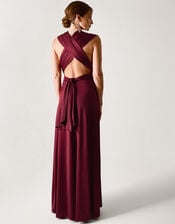 Thea Multiway Bridesmaid Dress, Red (BURGUNDY), large