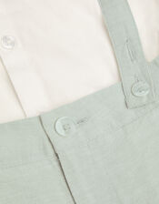 Rowan 3-Piece Short Suit with Braces, Green (SAGE), large