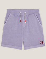 Jersey Drawstring Shorts, Blue (BLUE), large