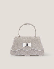 Diamant&eacute; Bow Handbag, , large