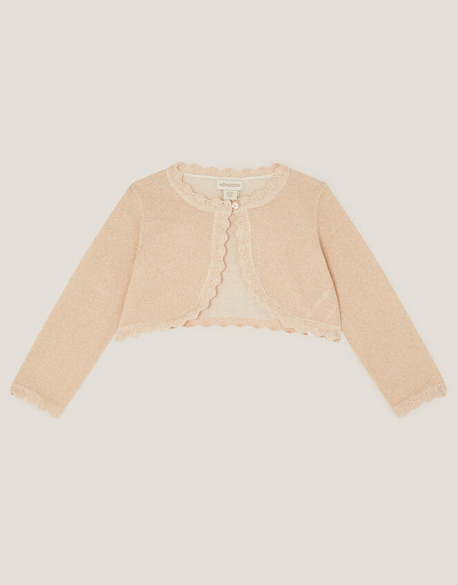 Baby Maeve Cardigan, Gold (GOLD), large