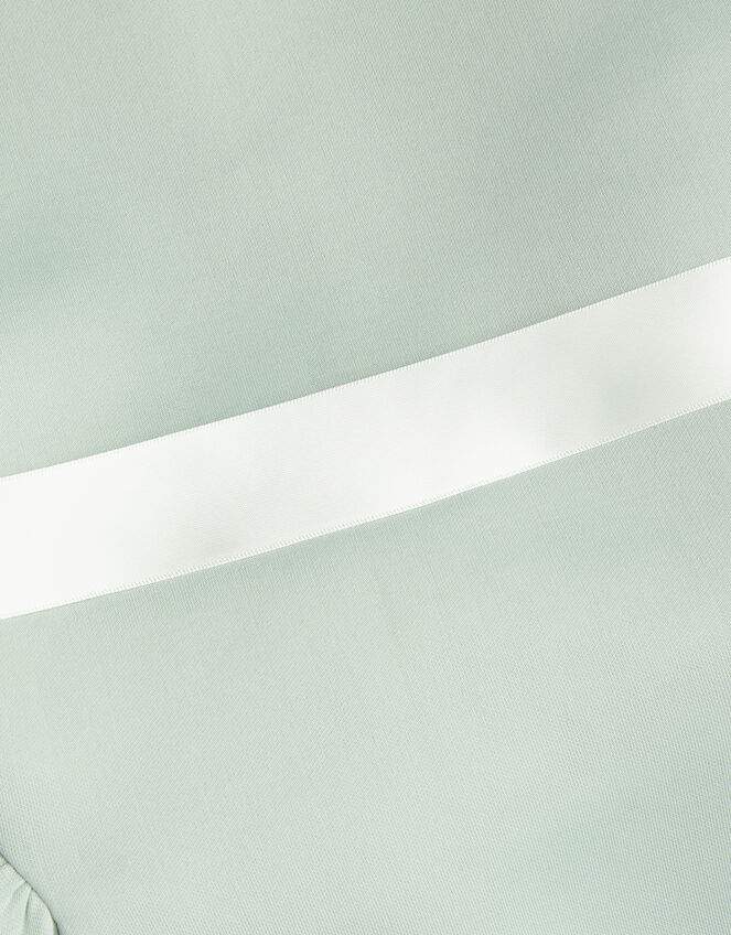 Molly Scuba Bridesmaid Dress, Green (SAGE), large