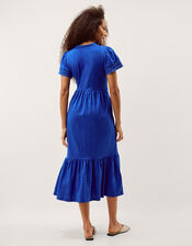 Tanitha Lace Jersey Midi Dress, Blue (COBALT), large