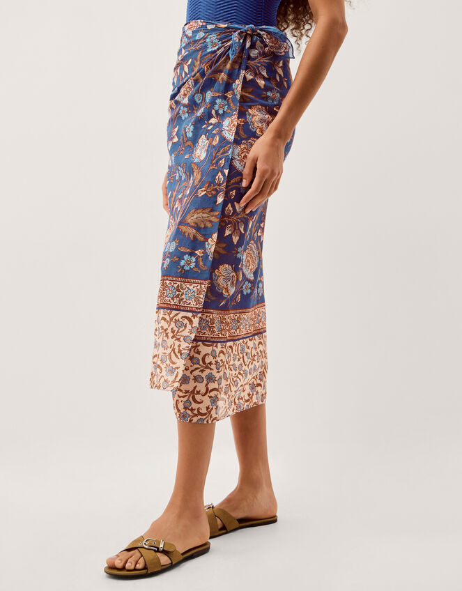 Ari Floral Print Sarong, , large