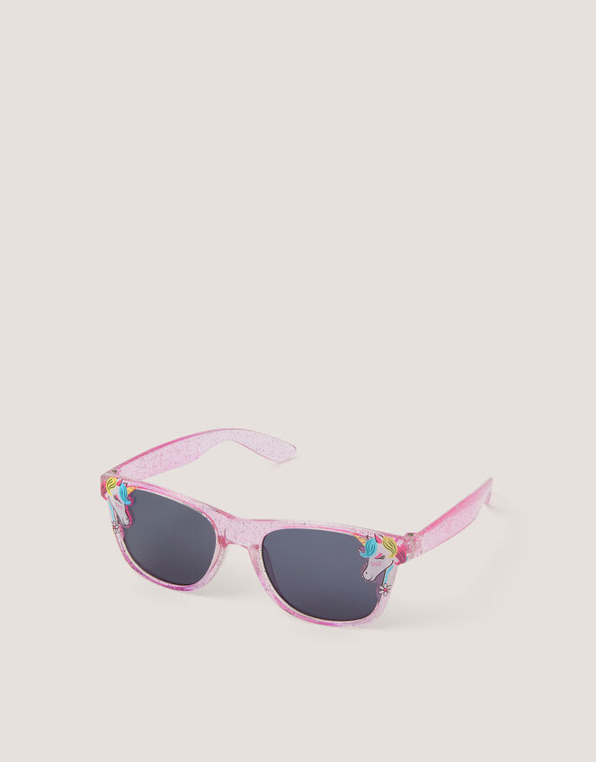 Baby Unicorn Glitter Square Sunglasses, , large