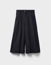 East Rosie Cotton Twill Trousers, Grey (CHARCOAL), large
