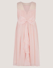 Imogen Sleeveless Chiffon Party Dress, Pink (PINK), large