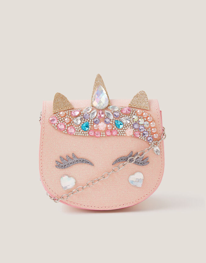 Embellished Unicorn Bag, , large