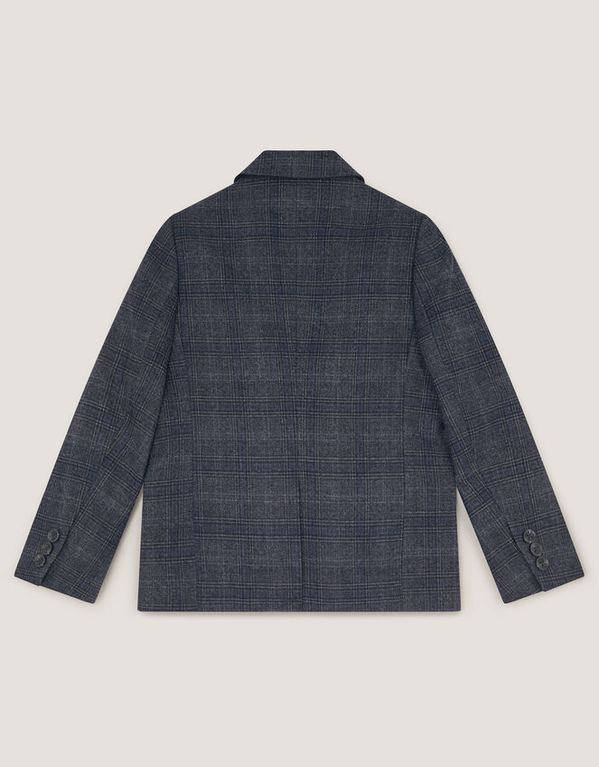 Rufus Check Suit Jacket, Grey (GREY), large