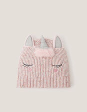 Unicorn Beanie Hat, Pink (PINK), large