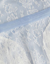 Joanie Cancan Ruffle Lace Dress, Blue (BLUE), large