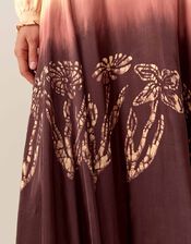 East Izzy Dip Dye Floral Maxi Dress, Multi (MULTI), large