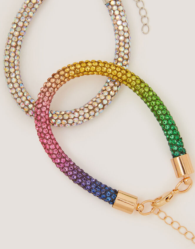 2-Pack Rhinestone Tube Bracelets, , large