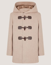 Duffle Coat, Camel (OATMEAL), large