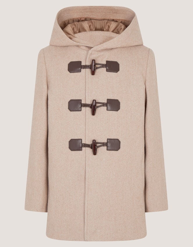 Duffle Coat, Camel (OATMEAL), large