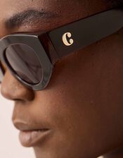Corlin Eyewear Ines Cat Eye Sunglasses , , large