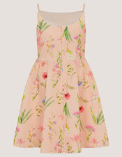 Dream Strappy Floral Party Dress, Pink (PINK), large