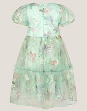 Joanna Butterfly Print Party Dress, Multi (MULTI), large