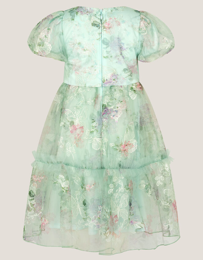 Joanna Butterfly Print Party Dress, Multi (MULTI), large