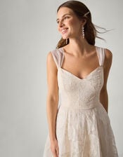 Diamant&eacute; Gemstone Drop Earrings, , large