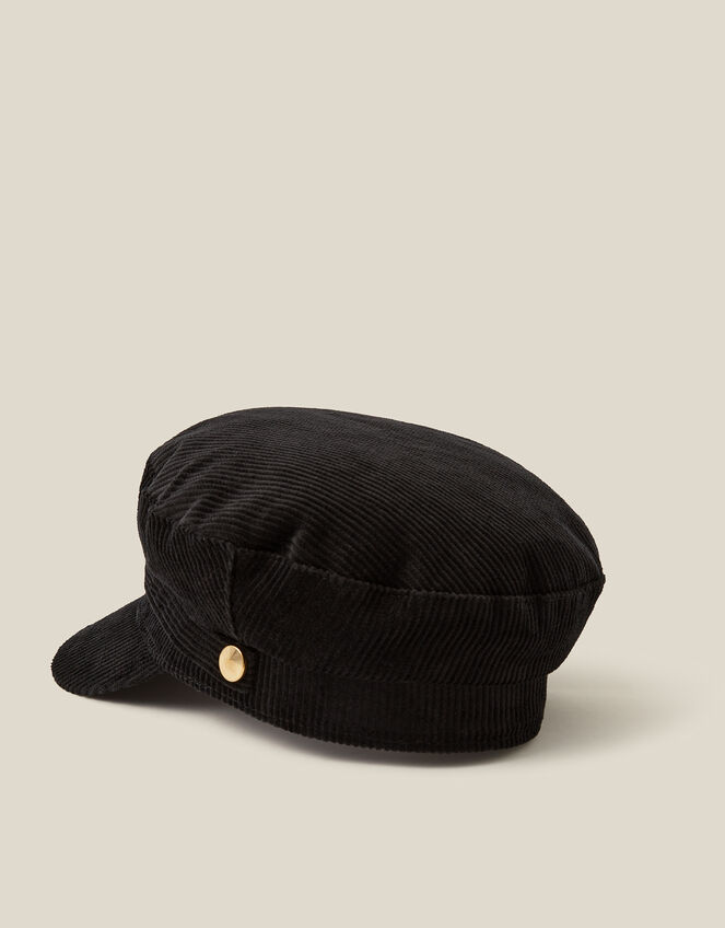 Lana Corduroy Baker Boy Hat, , large