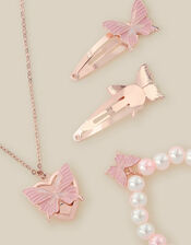 Butterfly Jewelry & Hair Accessories Gift Set, , large