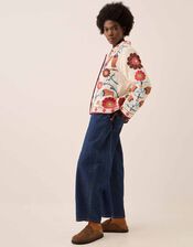 East Odeline Embroidered Dobby Jacket, Ivory (IVORY), large