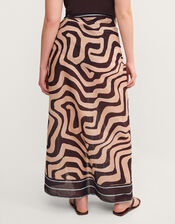 Callie Thorpe x Monsoon Wave Print Sarong, , large