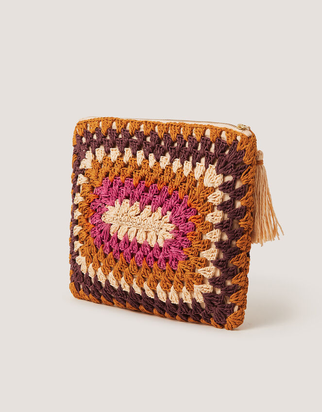 Cate Crochet Pouch, , large