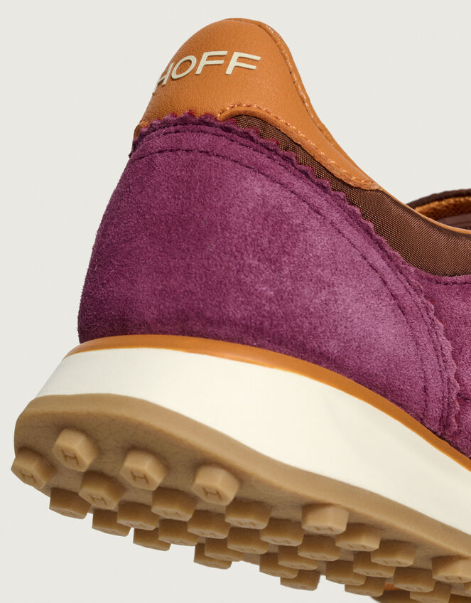 Hoff Bridge MKII Trainers, Red (BURGUNDY), large