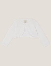 Baby Maeve Cardigan, Ivory (IVORY), large