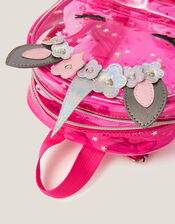 Clear Unicorn Backpack, , large