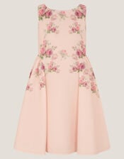 Molly Rose Print Scuba Dress, Multi (MULTI), large