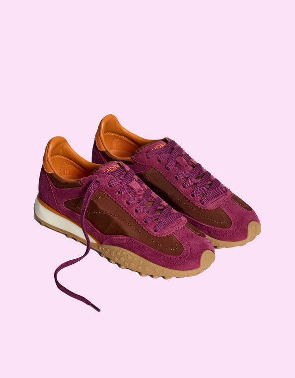 Hoff Bridge MKII Trainers, Red (BURGUNDY), large