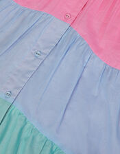 Strappy Colourblock Sundress, Pink (PINK), large