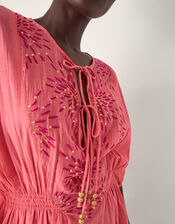 Jada Embellished Mini Kaftan, Pink (ROSE), large