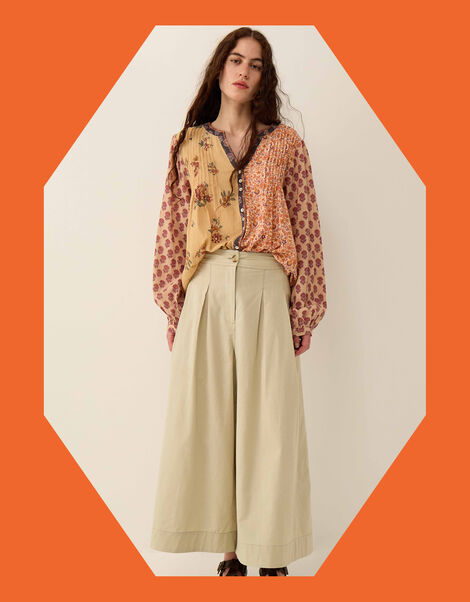 East Loran Floral Mix Blouse, Multi (MULTI), large