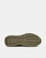 Hoff City Suede Trainers, Green (KHAKI), large