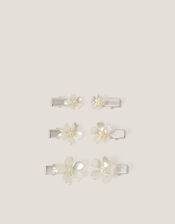 6-Pack Bridesmaid Flower Hair Clips, , large