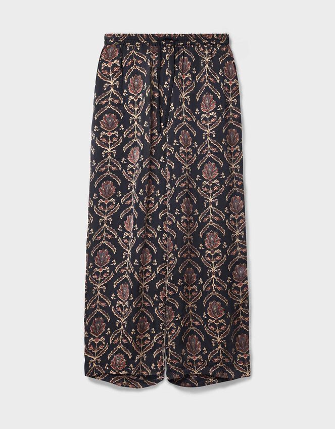 East Jesi Print Satin Trousers, Multi (MULTI), large