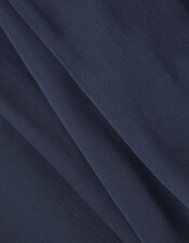 Cali Cowl Neck Prom Dress, Blue (NAVY), large