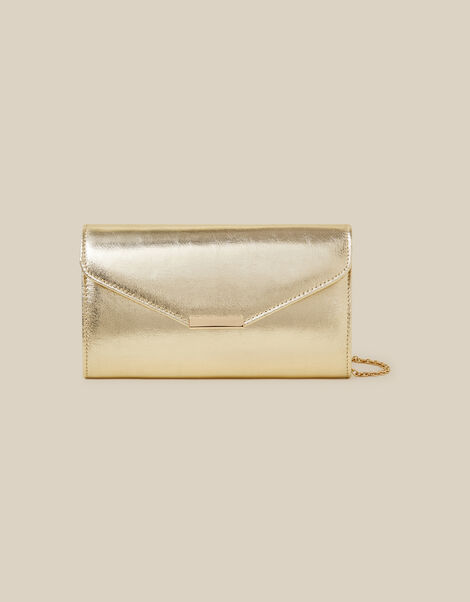 Metallic Clutch Bag, , large