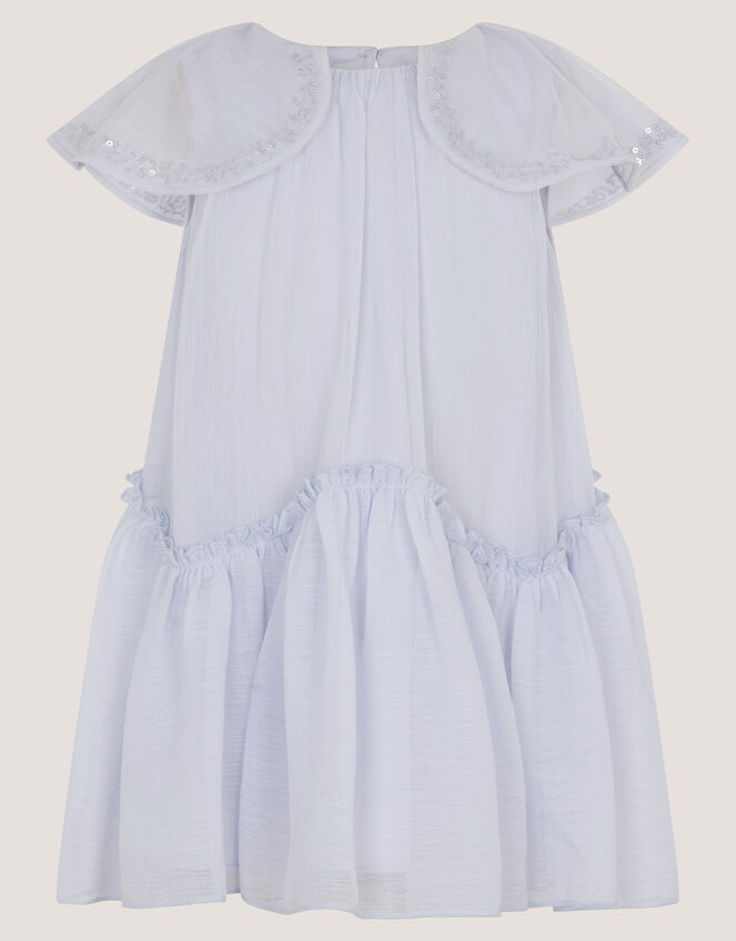 Baby Elena Sequin Swing Party Dress, Blue (PALE BLUE), large