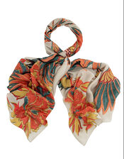 One Hundred Stars Crane Print Lightweight Scarf, , large