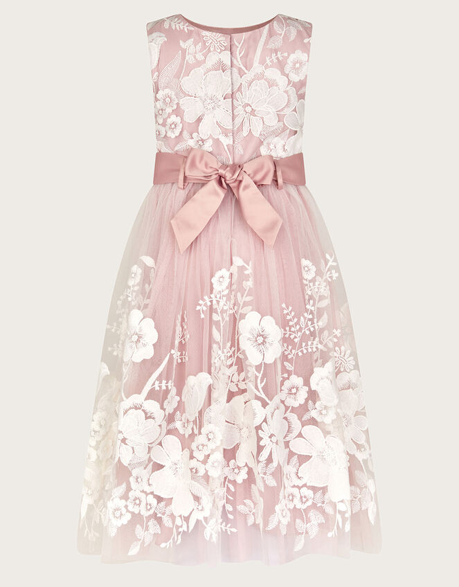 Alicia Embroidered Lace Maxi Dress, Pink (PINK), large