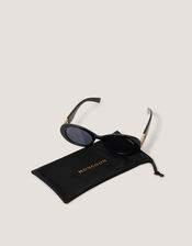 Chunky Oval Sunglasses, , large