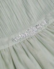 Penelope Belt Dress, Green (SAGE), large