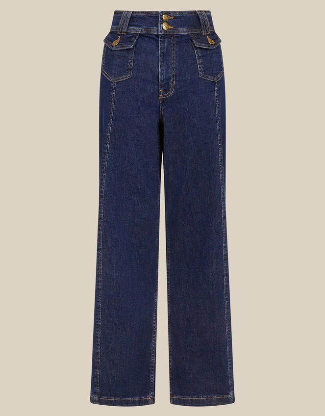 Renee Flared Jeans, Blue (INDIGO), large