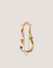 Tropical Beaded Bag Charm, , large